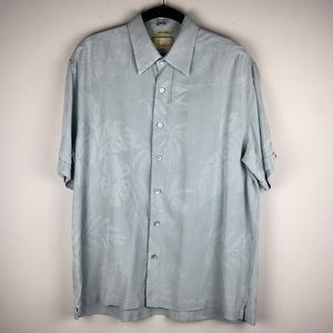 Cubavera 100% Silk Button Shirt